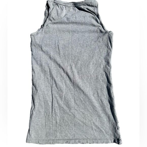 Joe Fresh Girls Grey Ruffle Sleeveless Tunic Top Size 10-12 - Picture 2 of 4